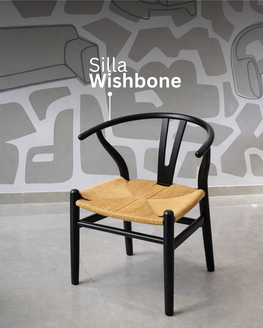 Silla Wishbone - Imagen 2